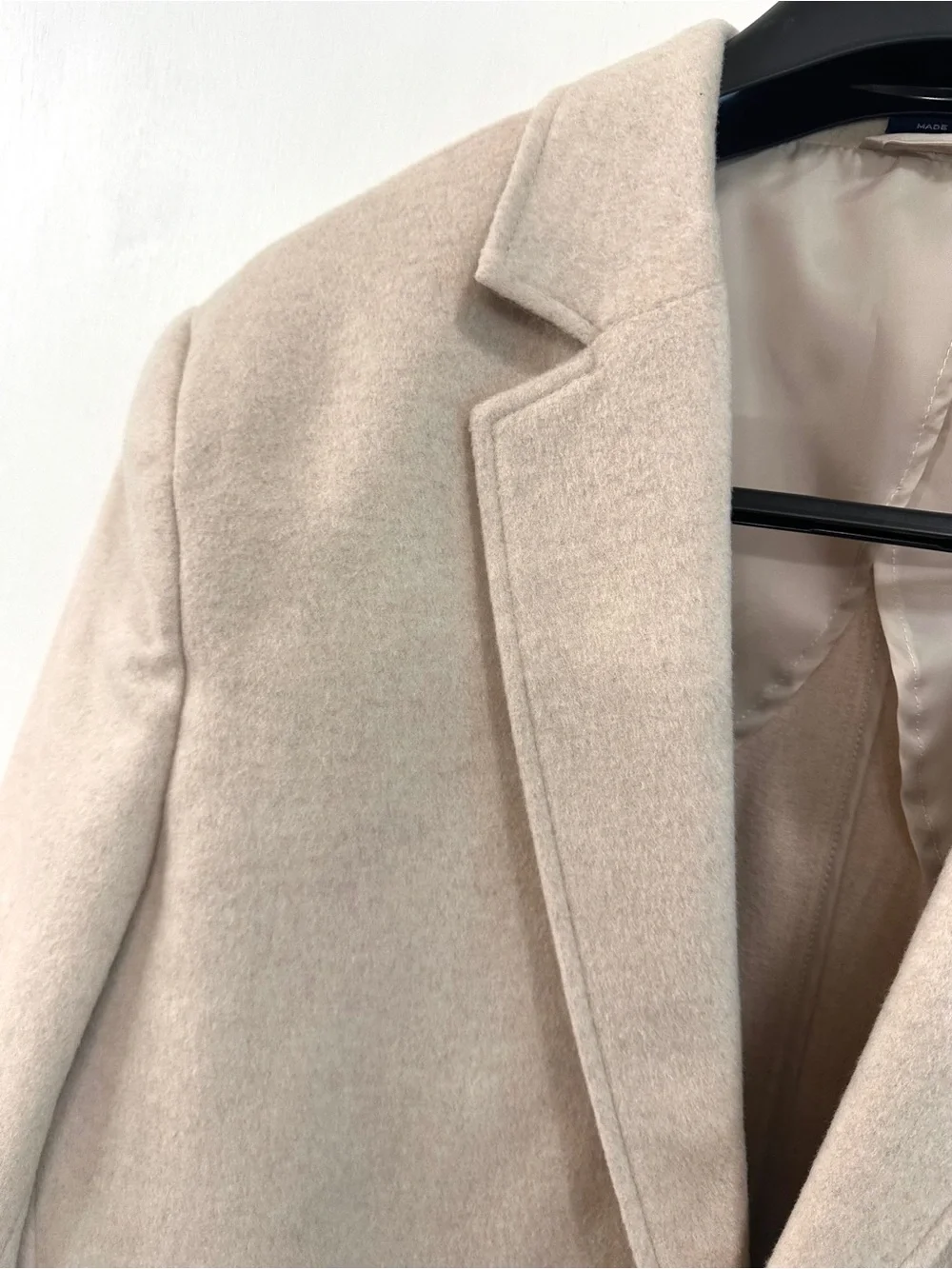 $198 Stafford 54% Wool 20% Cashmere Blend Sport Coat Blazer Men’s Sz M Taupe